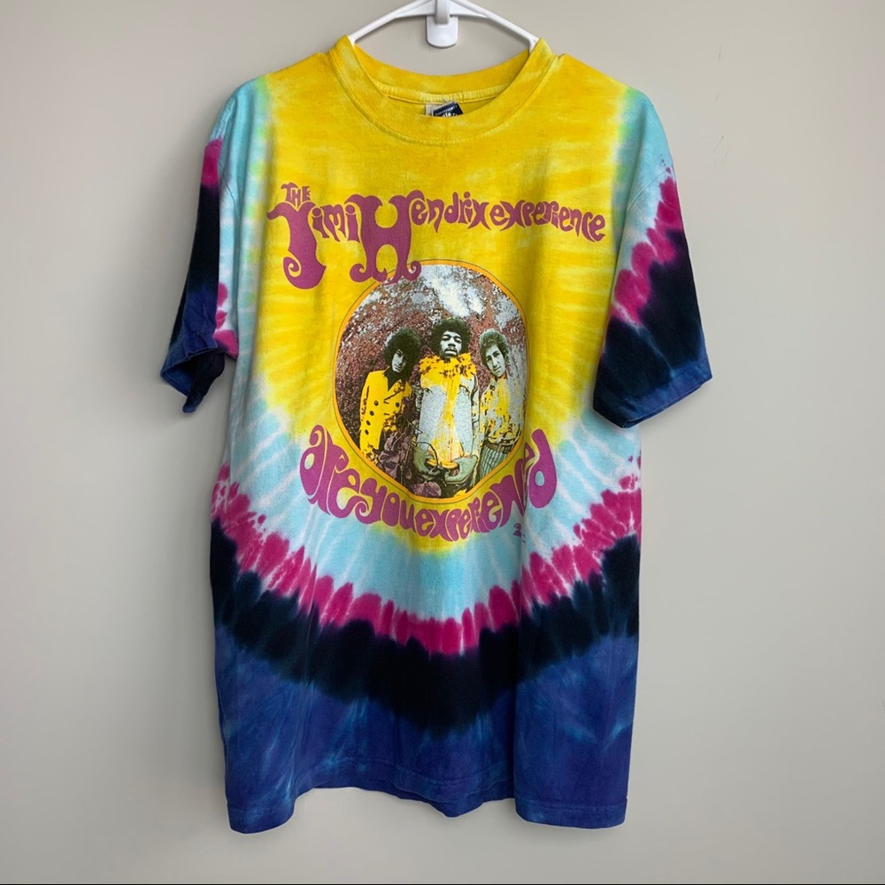 Vintage Jimi Hendrix Are You Experienced Tye-Dye